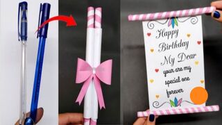 Easy Birthday card Making // Greeting Card// Birthday greeting card Ideas for Bestfriends