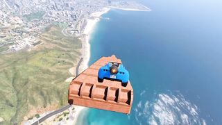 Superhero Car: Mega Ramp Games 5