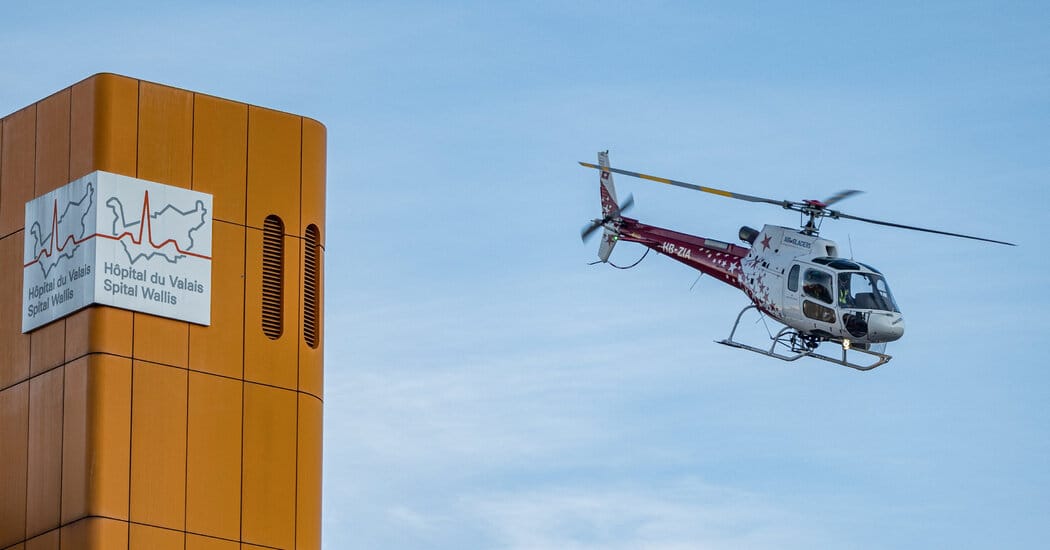 Swiss Burn Units Overwhelmed After Crans‑Montana New Year’s Bar Fire — Static01.nyt.com