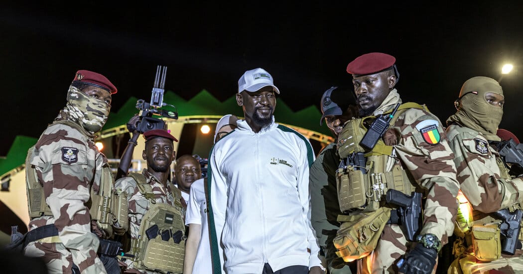 Guinea’s Coup Chief Claims Landslide Victory After Excluding Major Rivals — Static01.nyt.com