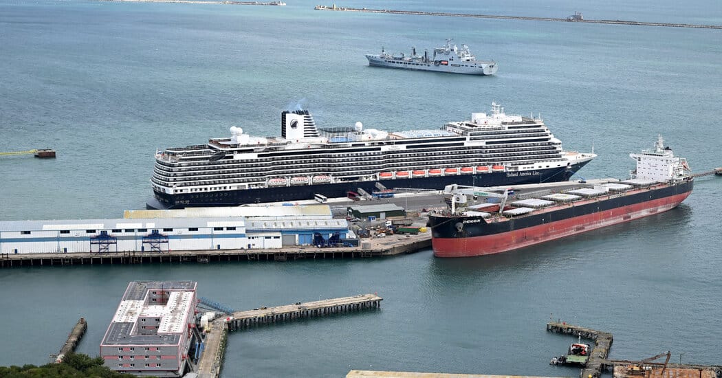 Coast Guard Halts Search After 77-Year-Old Goes Overboard From Holland America Ship Near Cuba — Static01.nyt.com
