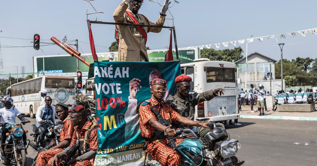 Guinea Votes as Junta Leader Seeks Legitimacy, Barring Key Rivals — Static01.nyt.com