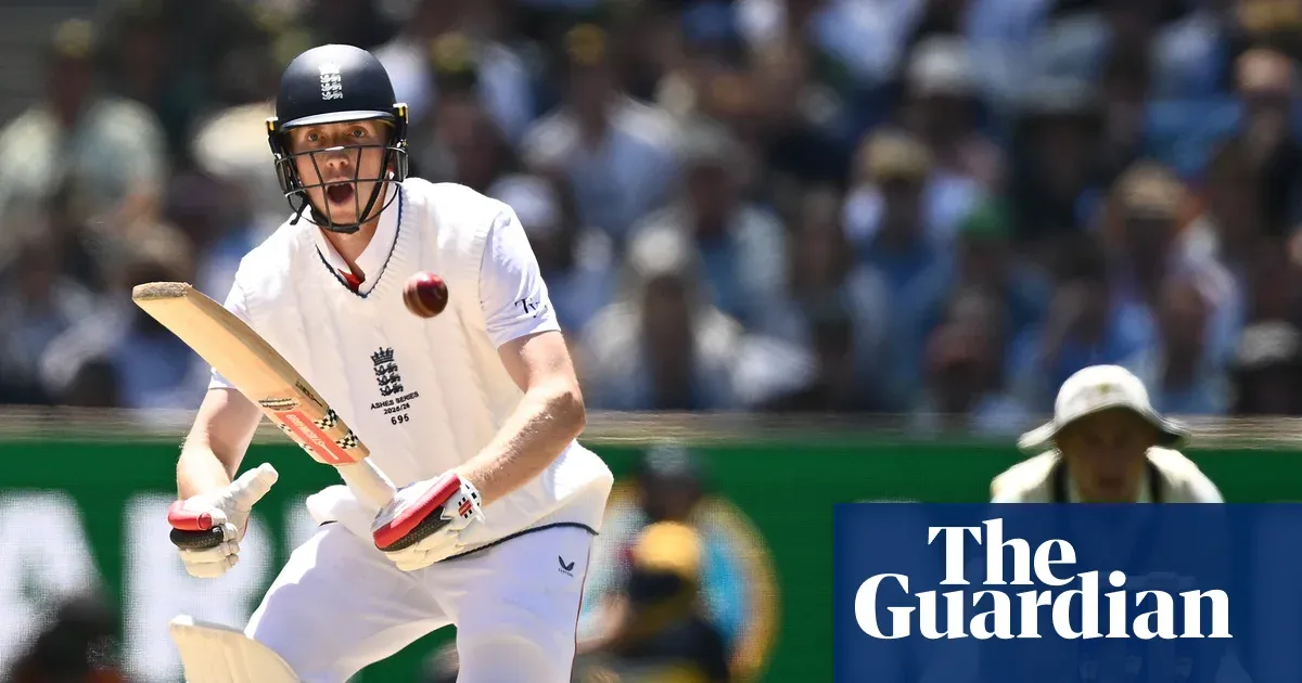 Crawley’s steady '31' frames England's Ashes finale at the SCG — I.guim.co.uk