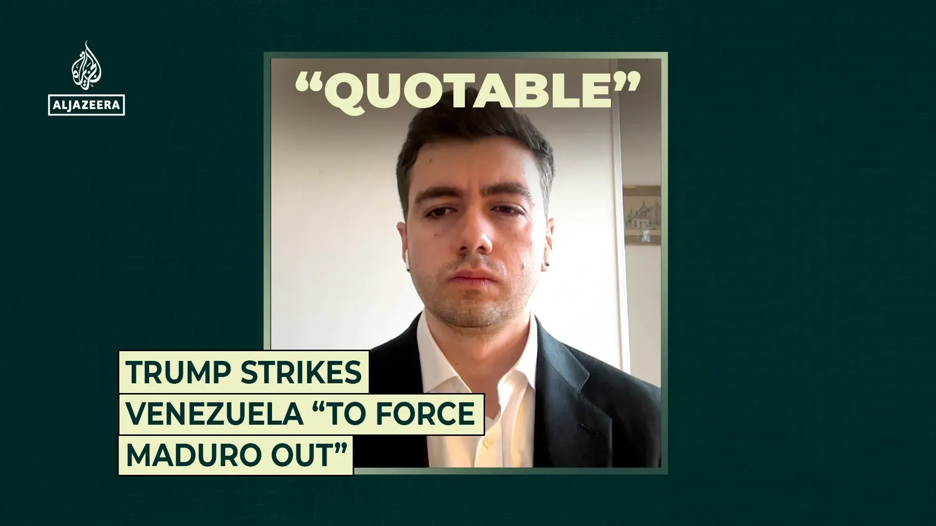 Analyst says US strikes in Venezuela aim to oust Nicolas Maduro — Aljazeera.com