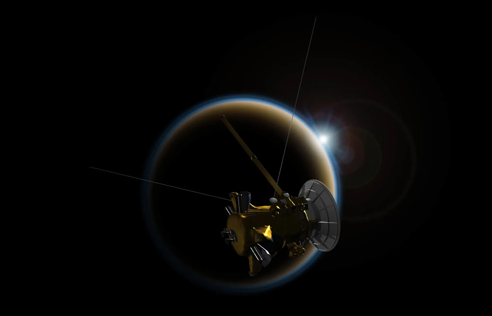 Reanalysis of Cassini Data Indicates Titan Likely Has Slushy Interior, Not a Global Ocean — Nasa.gov