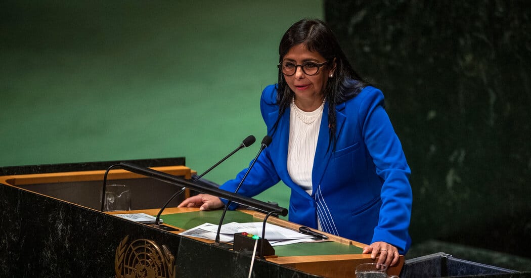 U.S. backs Delcy Rodríguez as Venezuela’s interim leader after Maduro’s capture — Static01.nyt.com