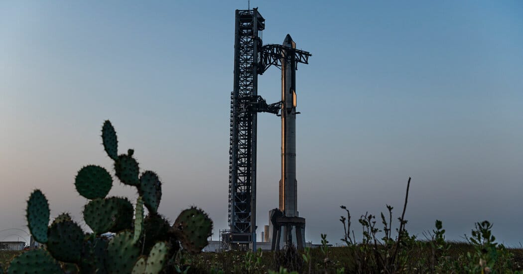 Trump administration weighing 775-acre land swap in Texas refuge for SpaceX — Static01.nyt.com