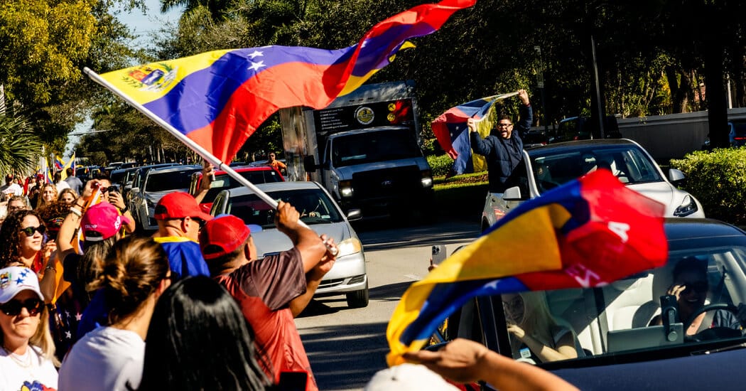 Venezuelan migrants in U.S. express worry after Maduro's capture — Static01.nyt.com