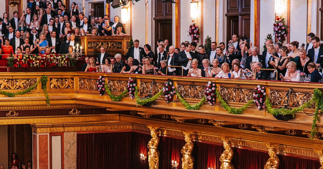 Vienna Philharmonic Ball anchors the city's winter ball season — Static01.nyt.com