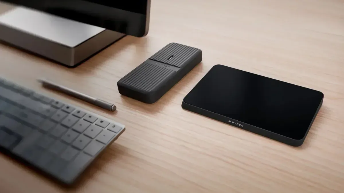 Hyper debuts TrackPad Pro, USB4 M.2 enclosure and solid-state power banks at CES — Zdnet.com