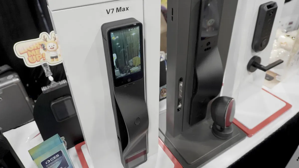 Lockin's V7 Max smart lock debuts with optical charging at CES 2026 — Zdnet.com