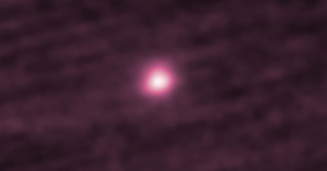 NASA releases spacecraft images of interstellar comet 3I/ATLAS near Mars — Static01.nyt.com