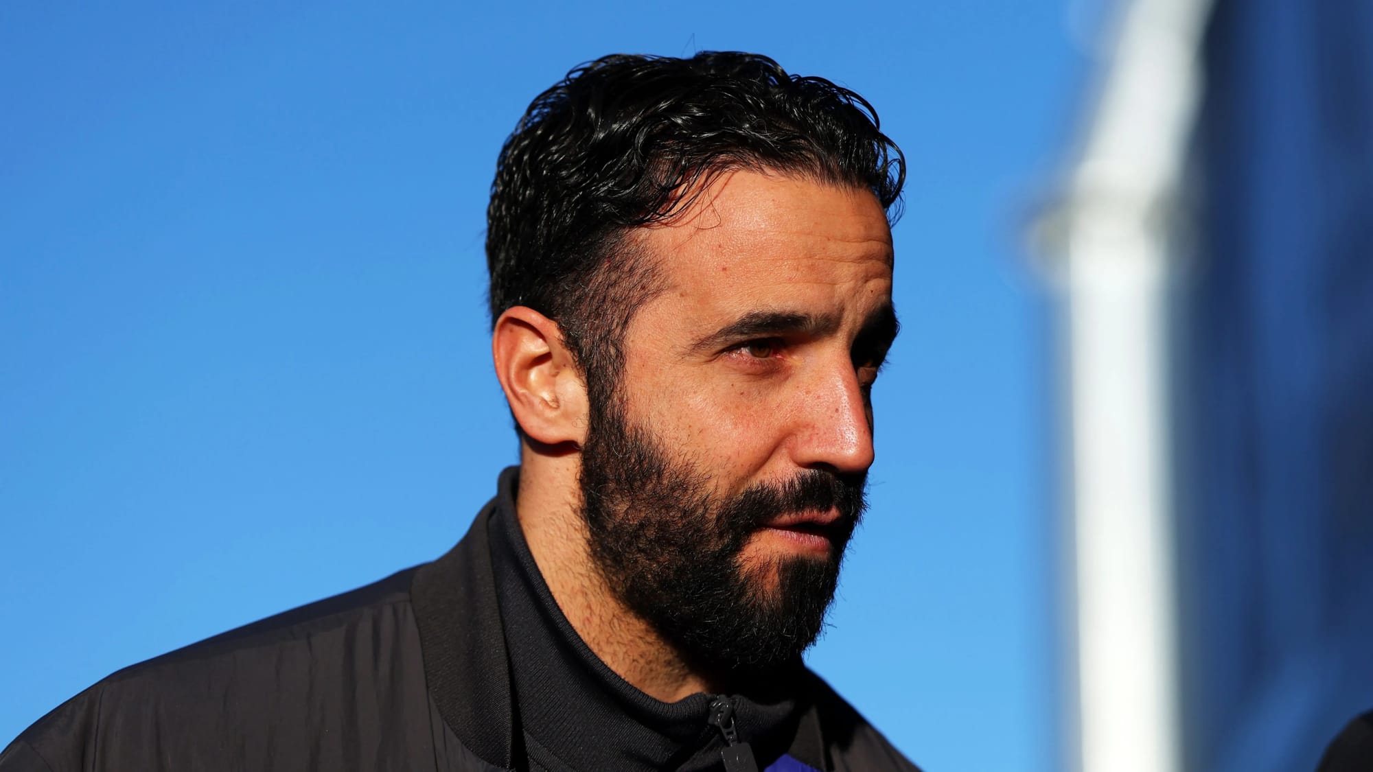 Ruben Amorim seen walking in snow after Manchester United sacking — Assets.goal.com