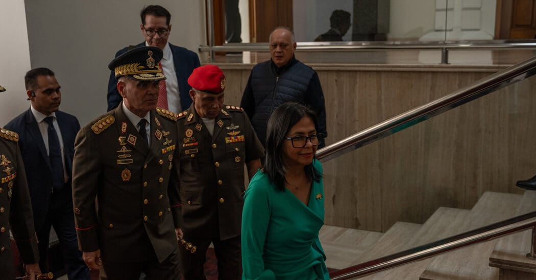 Delcy Rodríguez must balance U.S. demands and loyalty of Venezuela’s elites — Static01.nyt.com