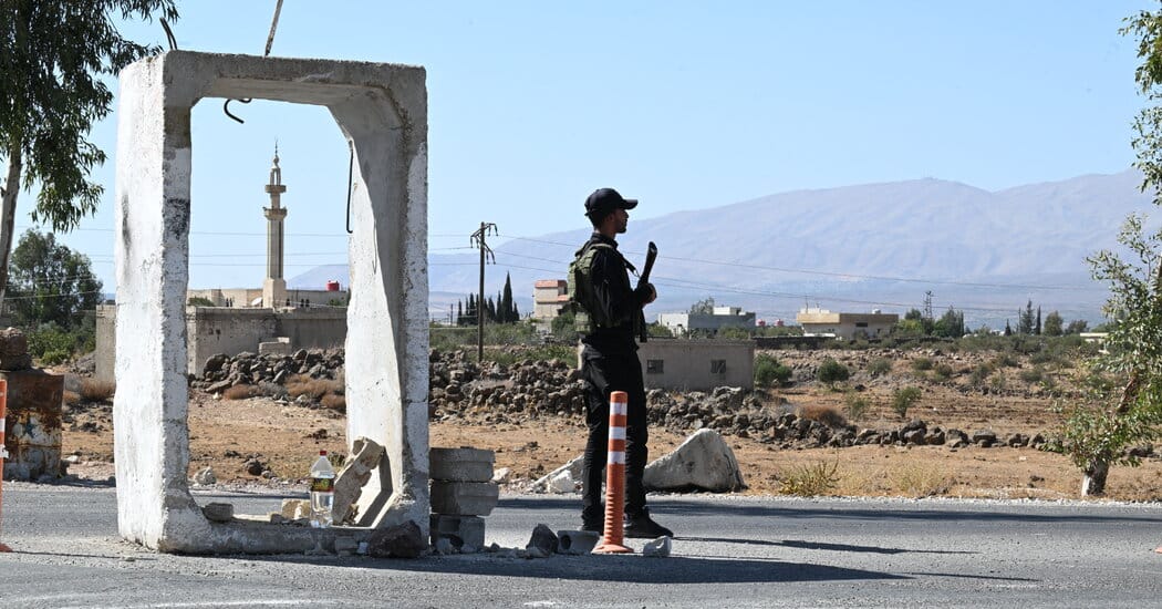 Syria and Israel resume U.S.-mediated border talks in Paris — Static01.nyt.com