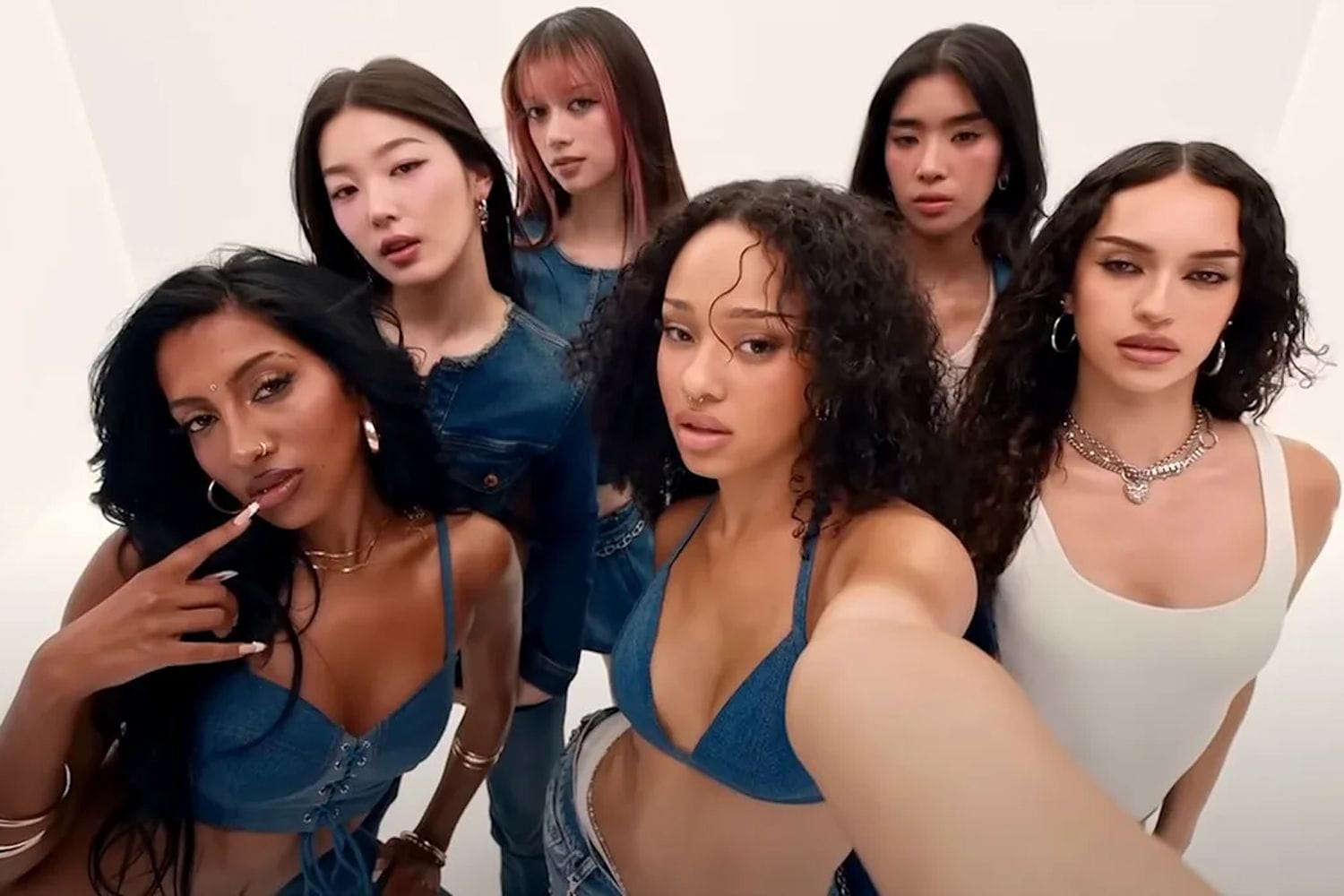 KATSEYE say Gap denim ad surprised them with its global reach — People.com