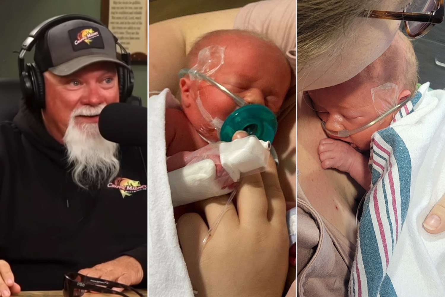 John Godwin says twin granddaughters were born early and treated in NICU — People.com