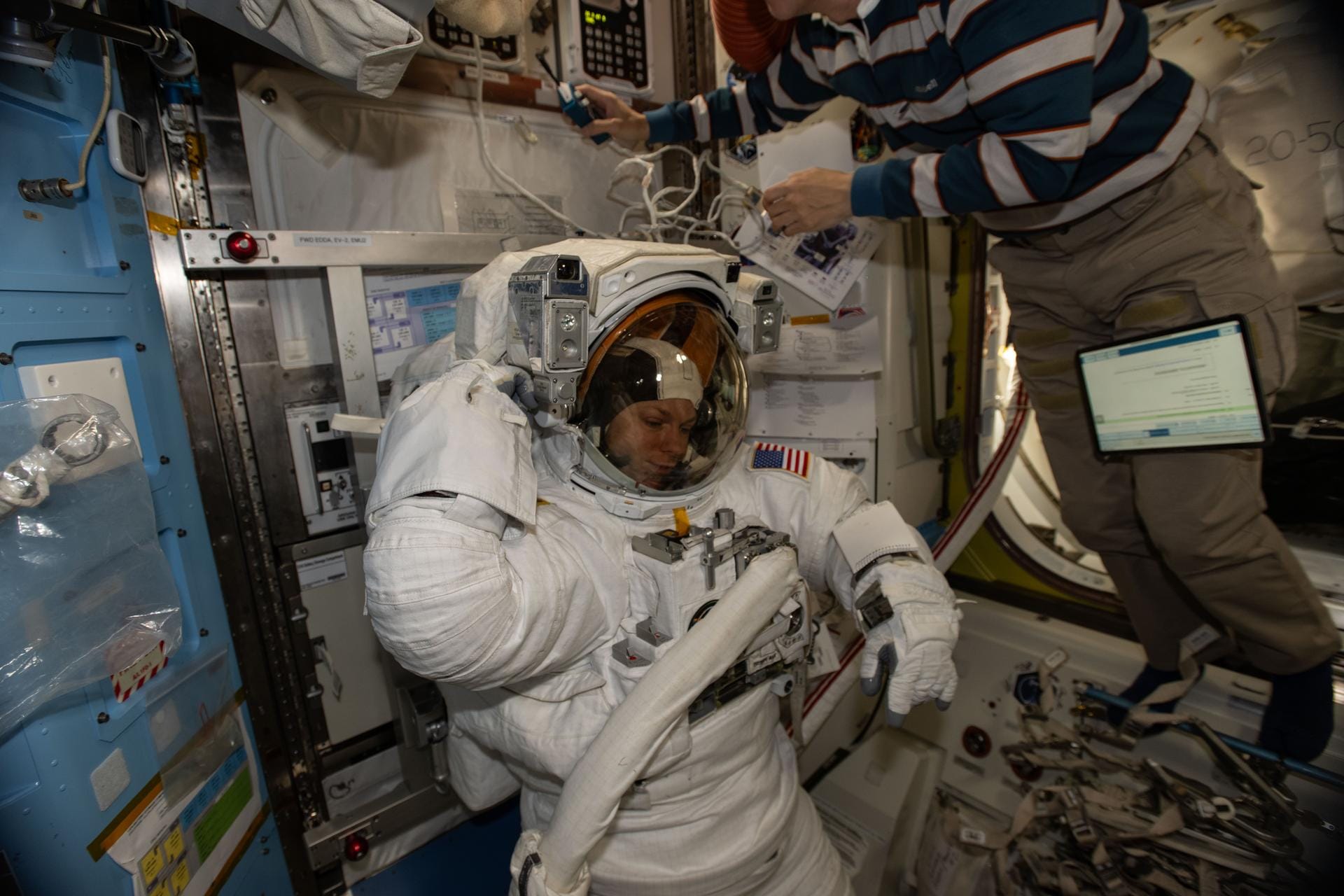 Expedition 74 runs exercise and biomedical research as crew readies Thursday spacewalk — Images-assets.nasa.gov