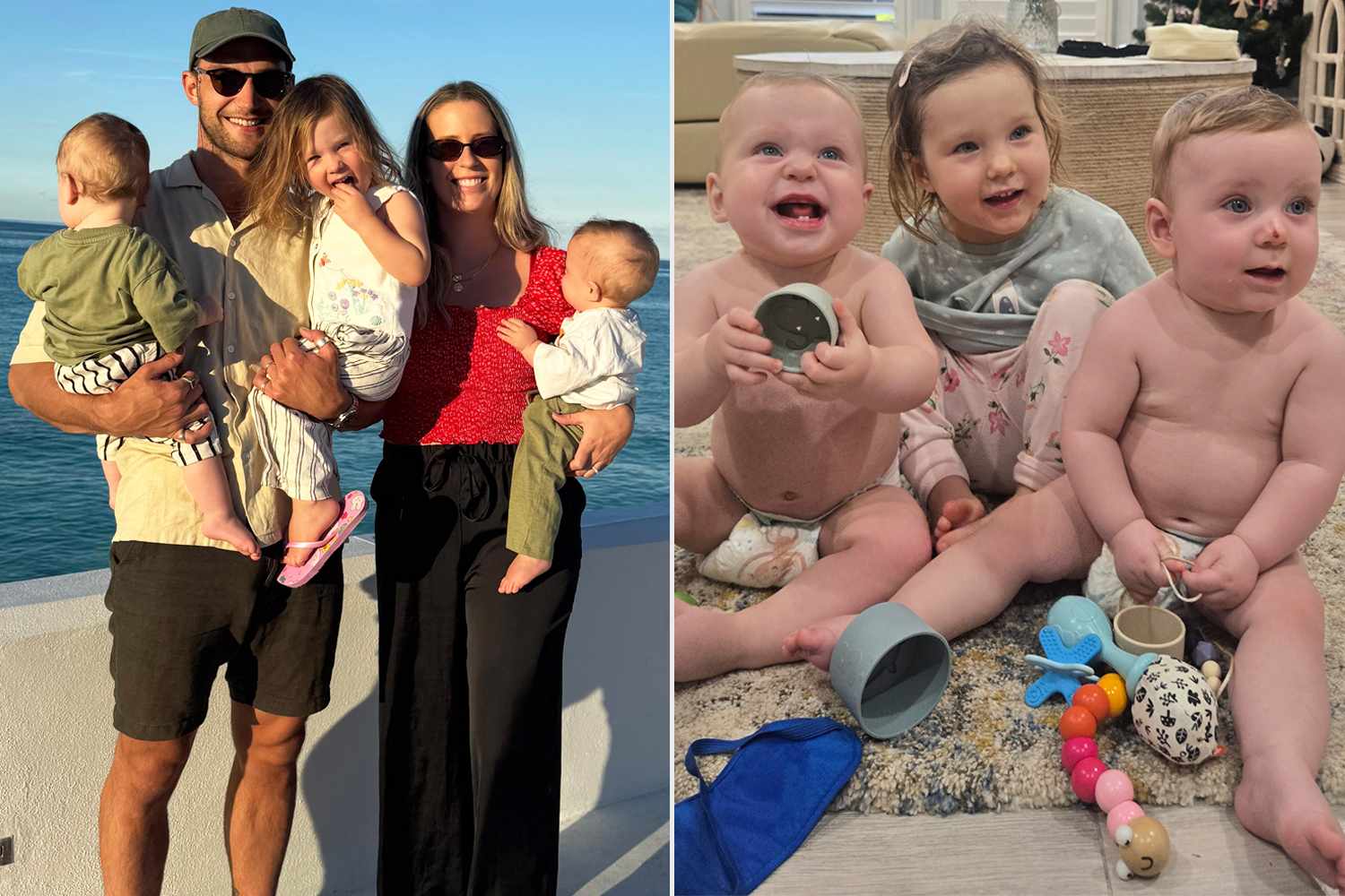 Dad finds sweet moment of daughter caring for baby brother in home video — People.com