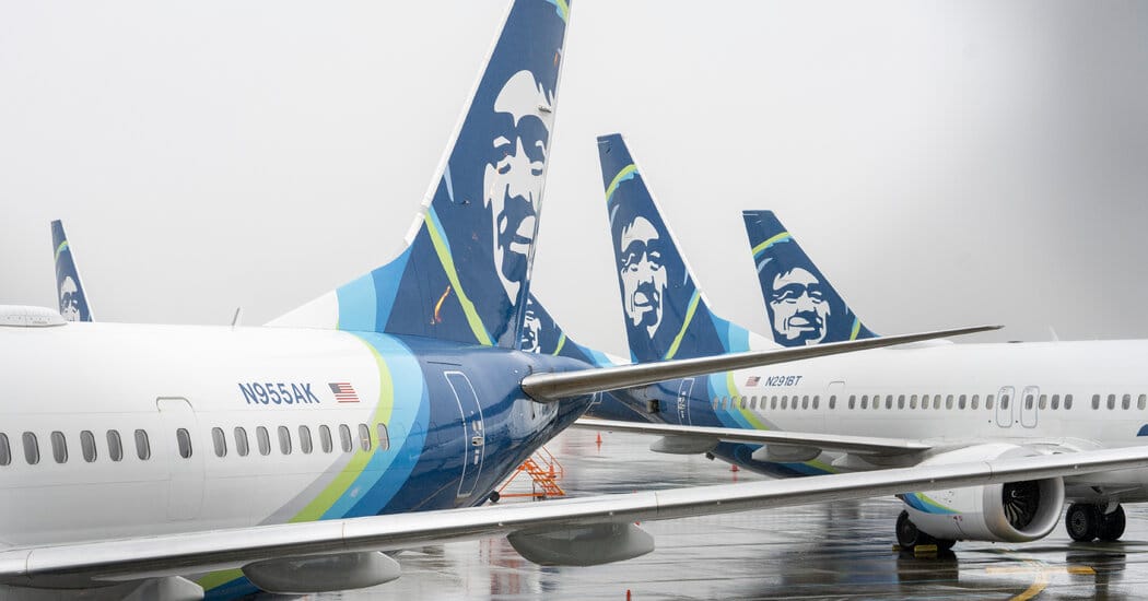 Alaska Airlines orders 110 Boeing jets in its largest-ever purchase — Static01.nyt.com