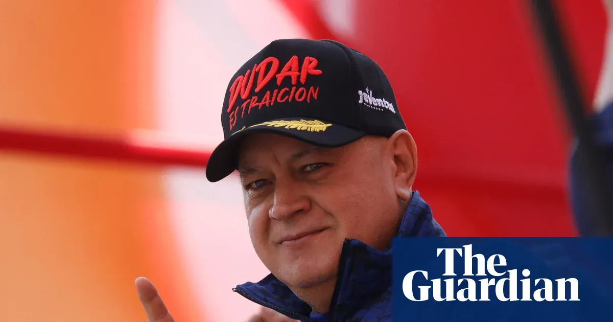 US reportedly warns Venezuela’s Diosdado Cabello he could be next to fall — I.guim.co.uk