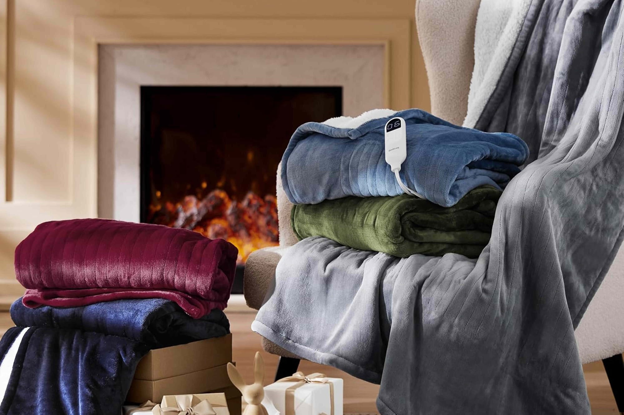 Bedsure heated throw blanket reduced to $50 for Prime members — People.com