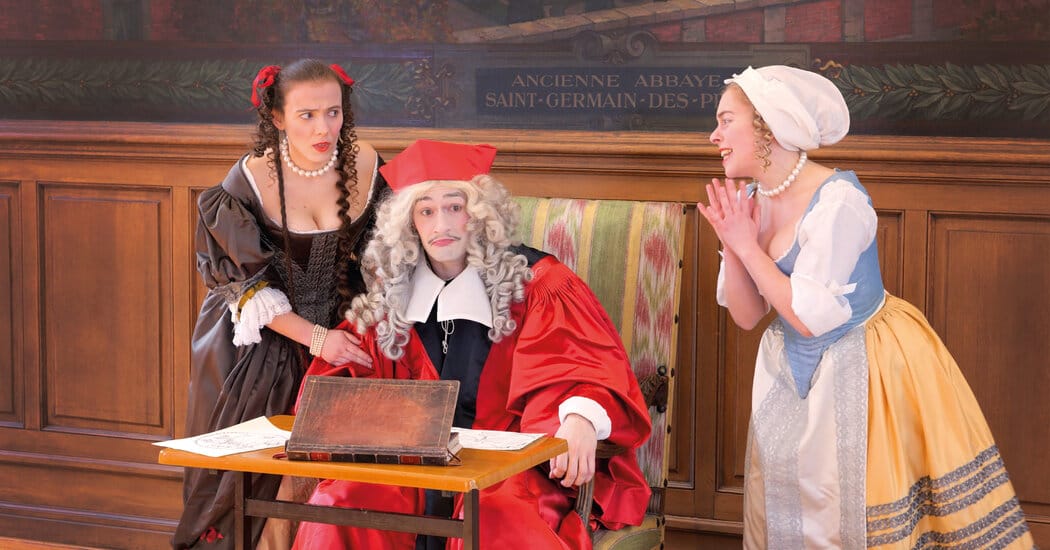 Sorbonne team uses A.I. to produce a play in Molière’s manner — Static01.nyt.com