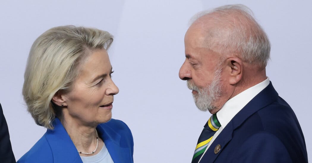 European Union approves Mercosur free-trade deal with four South American countries — Static01.nyt.com