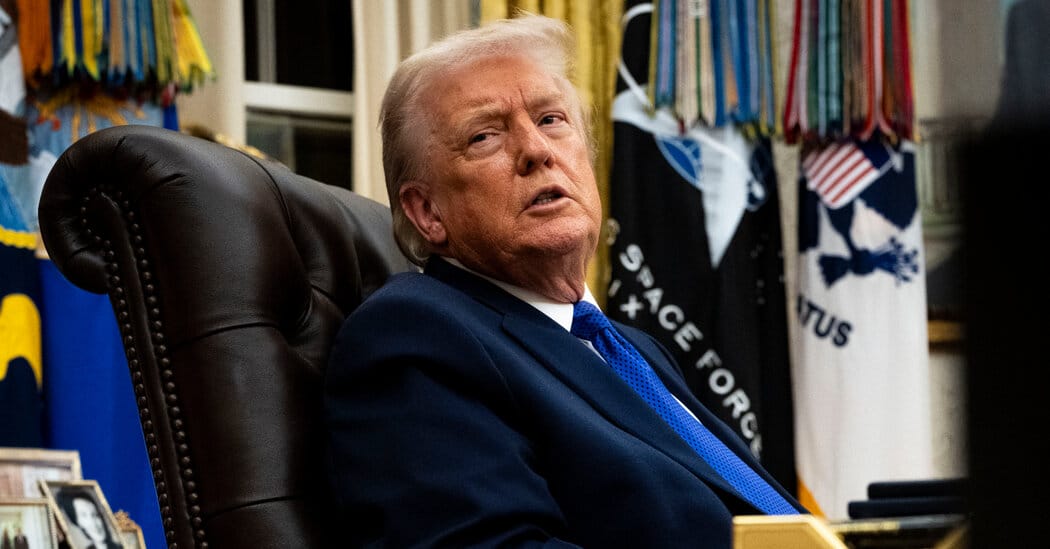 Trump says more U.S. attacks on Venezuela ‘will not be needed’ as ships remain — Static01.nyt.com