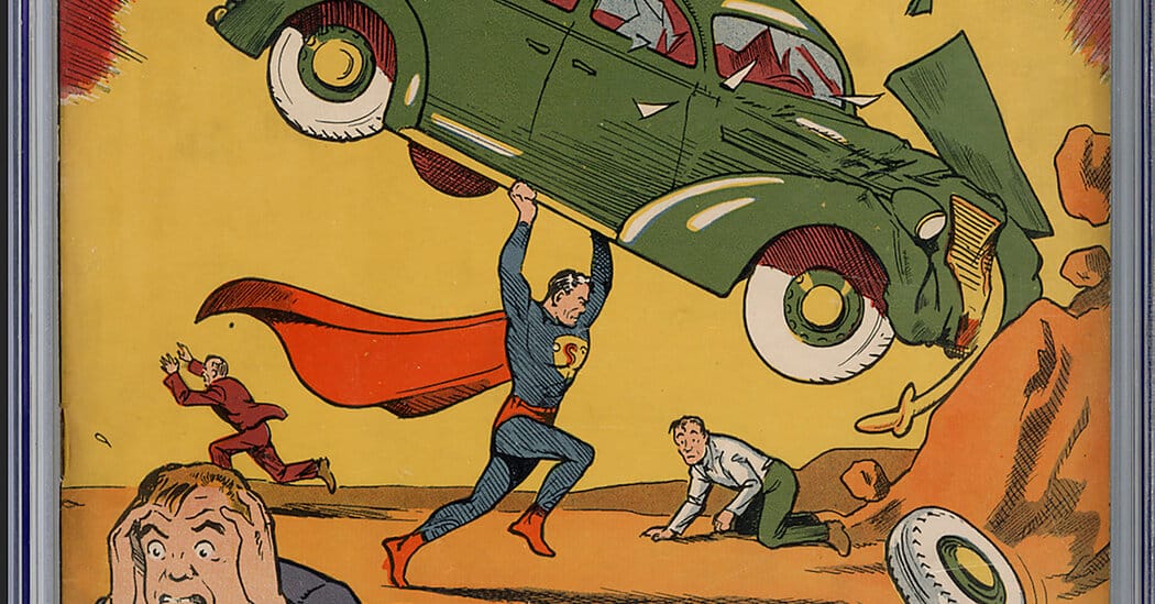 Rare 1938 Action Comics No. 1 Sold Privately for $15 Million — Static01.nyt.com