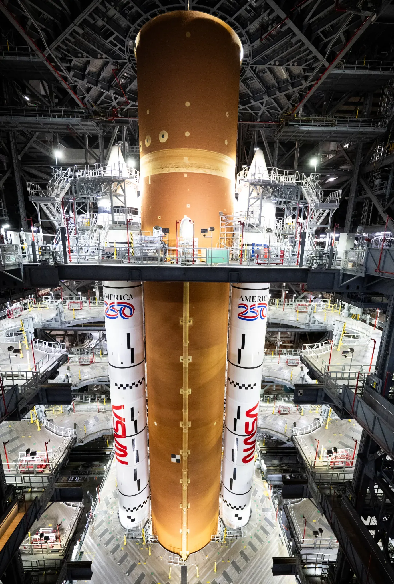 NASA to roll SLS and Orion to pad as Artemis II final pad work begins — Nasa.gov