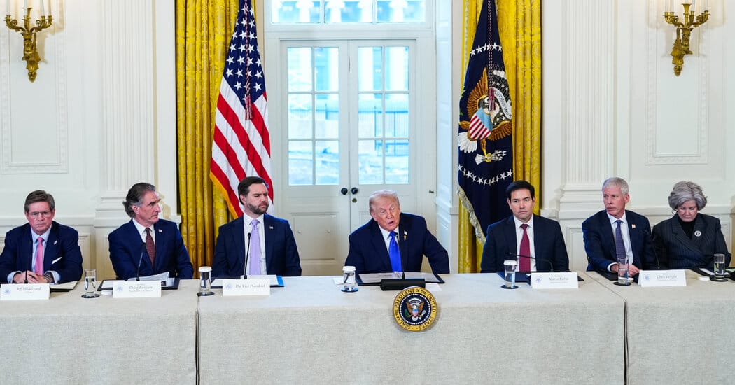 Trump urges U.S. oil firms to accelerate work in Venezuela — Static01.nyt.com