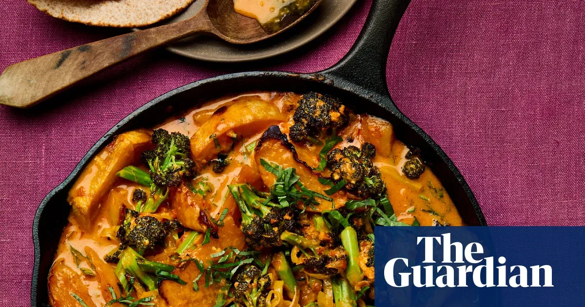 Meera Sodha’s vegan roast swede and purple sprouting broccoli curry — I.guim.co.uk