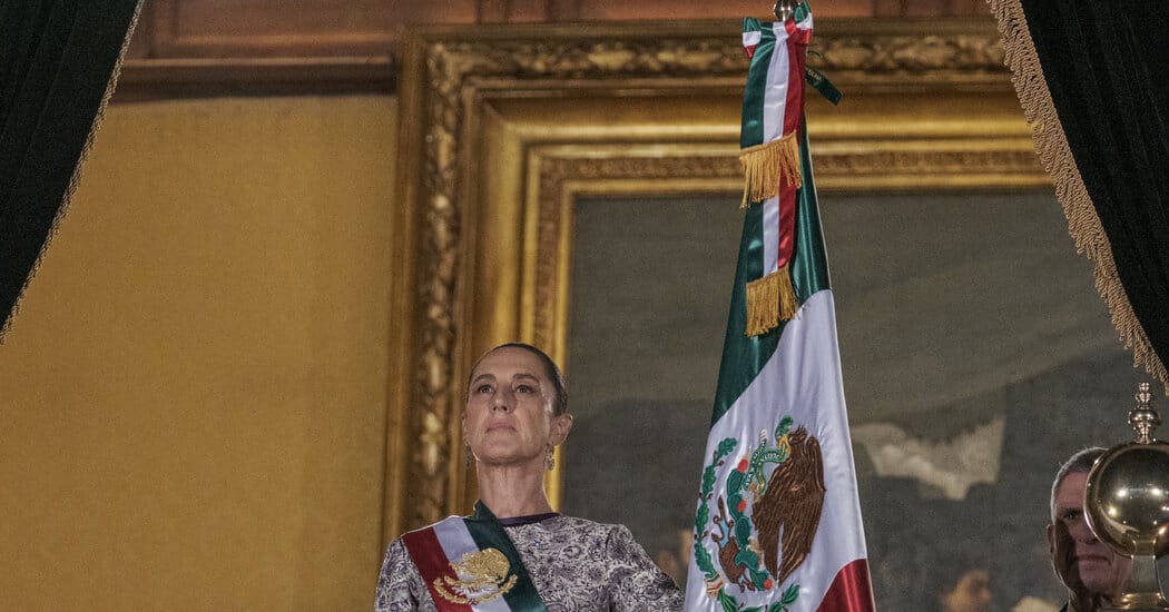 Sheinbaum seeks narrow diplomatic path after U.S. strike in Venezuela and Trump threats — Static01.nyt.com
