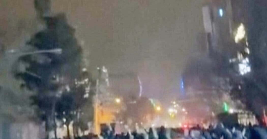 Iran protests spread despite crackdown as U.S. action in Venezuela weighs on minds — Static01.nyt.com