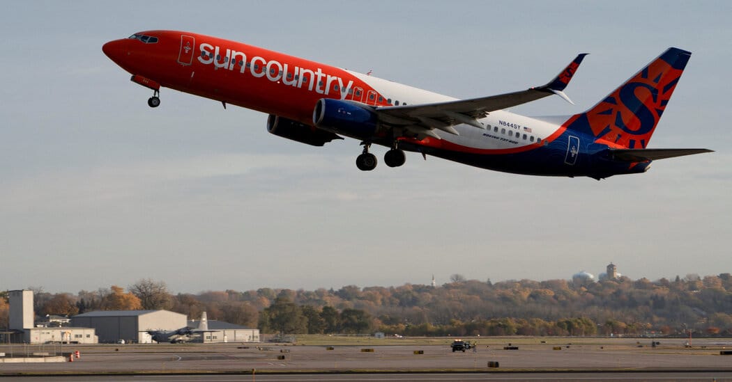 Allegiant to acquire Sun Country Airlines in $1.5 billion deal — Static01.nyt.com