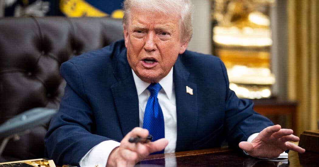 Trump says MAGA has no room for antisemites but stops short of naming figures — Static01.nyt.com