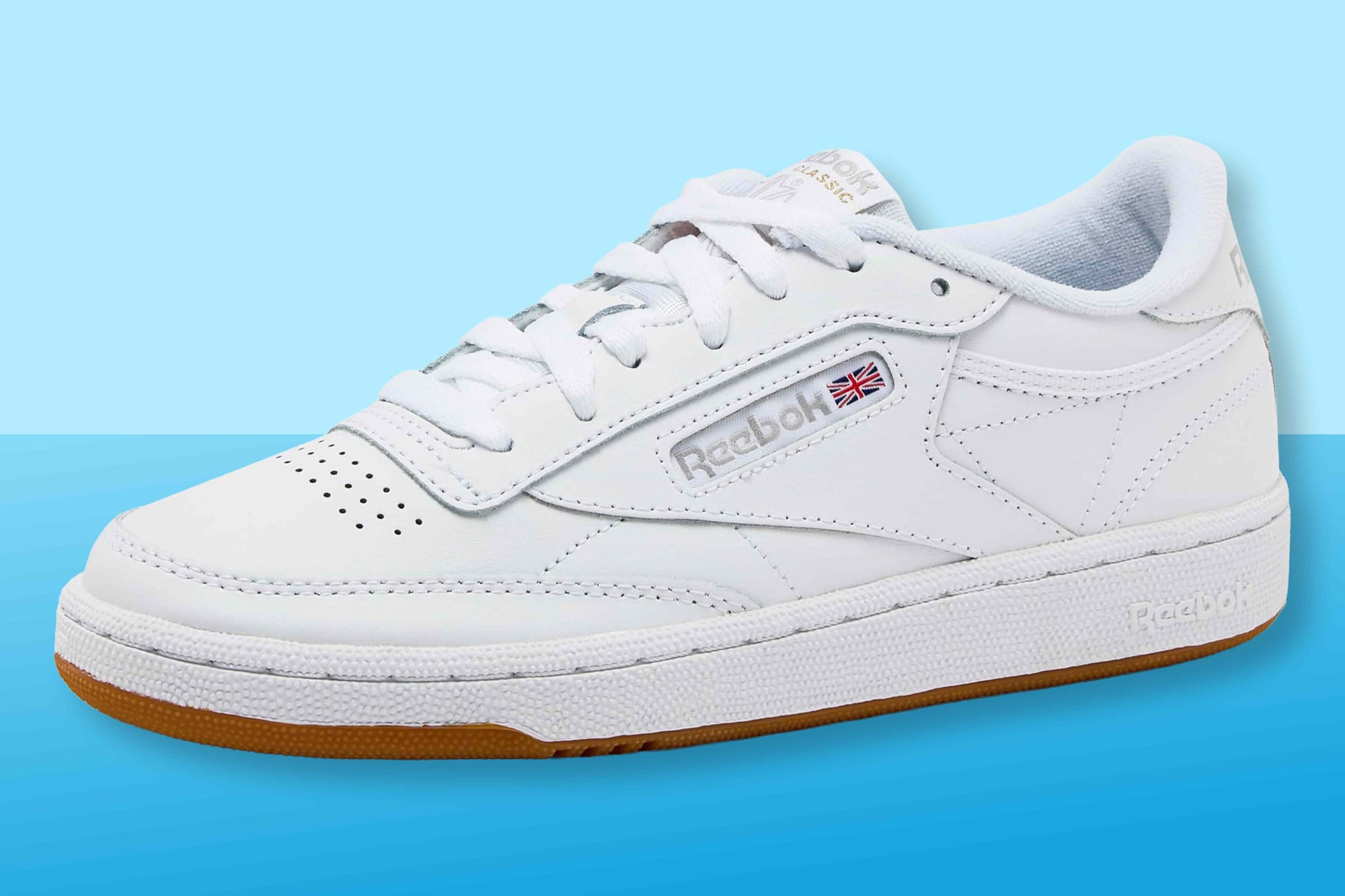 Reebok Club C 85 kept traveler's wide, flat feet pain-free — now on sale — People.com