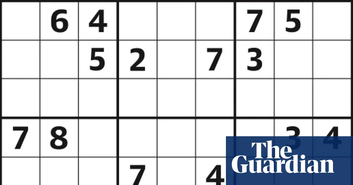 Sudoku 7,173 — medium puzzle — I.guim.co.uk