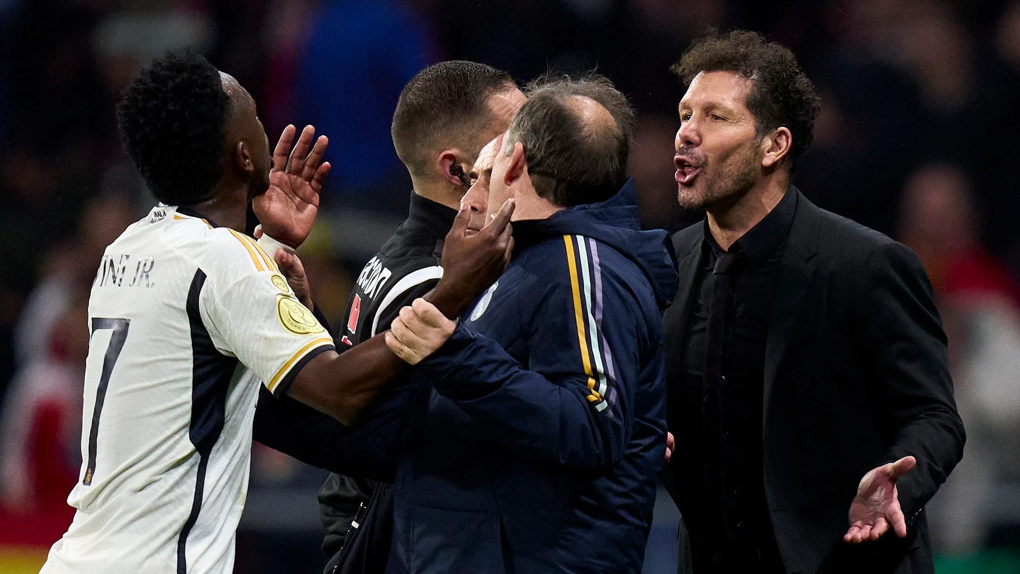 Simeone apologises to Vinicius and Florentino Perez after Super Cup touchline clash — Assets.goal.com