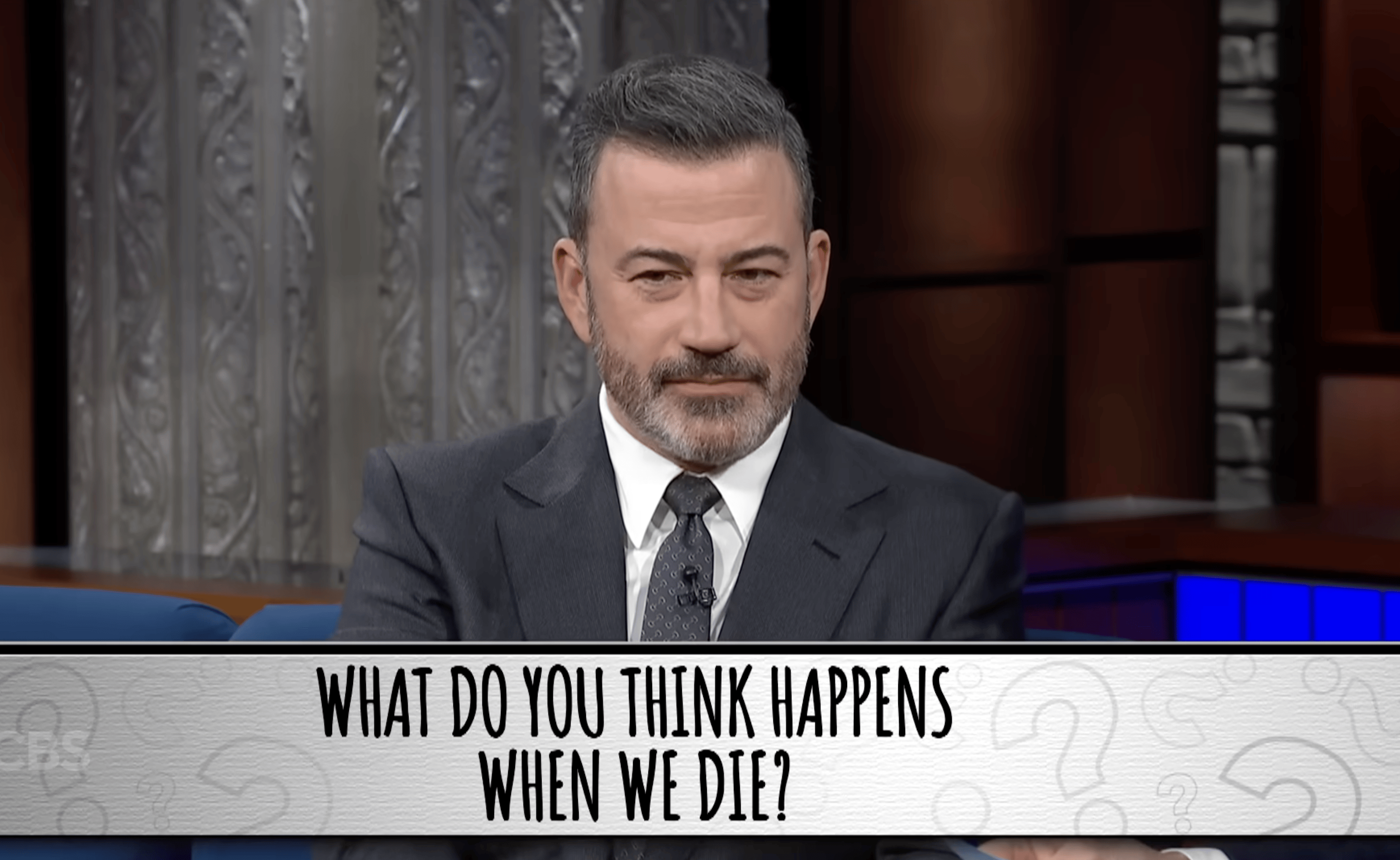 Colbert's quickfire 'Questionert' draws surprisingly deep answers from Jimmy Kimmel — Helios-i.mashable.com