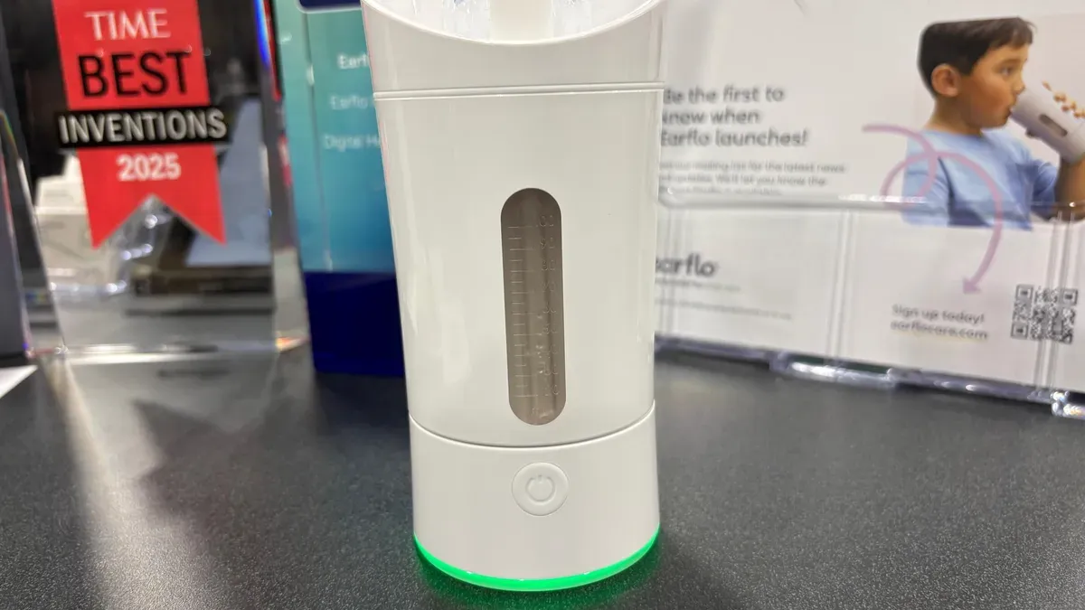 Earflo sippy-cup device aims to reduce children's need for ear tube surgery — Zdnet.com