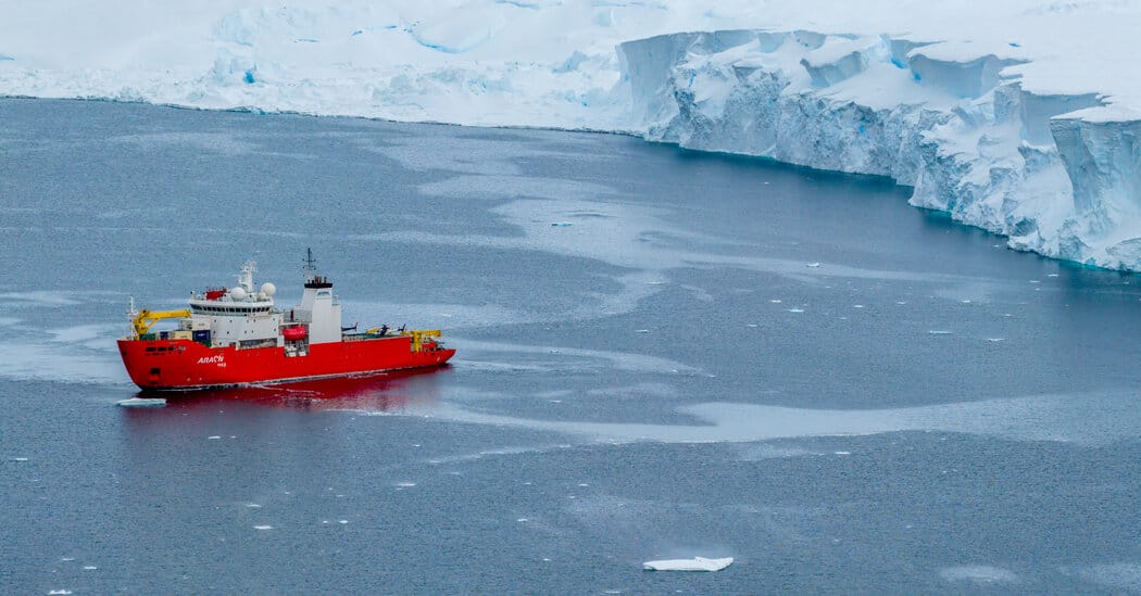 Weather forces delays to drilling effort at Antarctica’s Thwaites Glacier — Static01.nyt.com