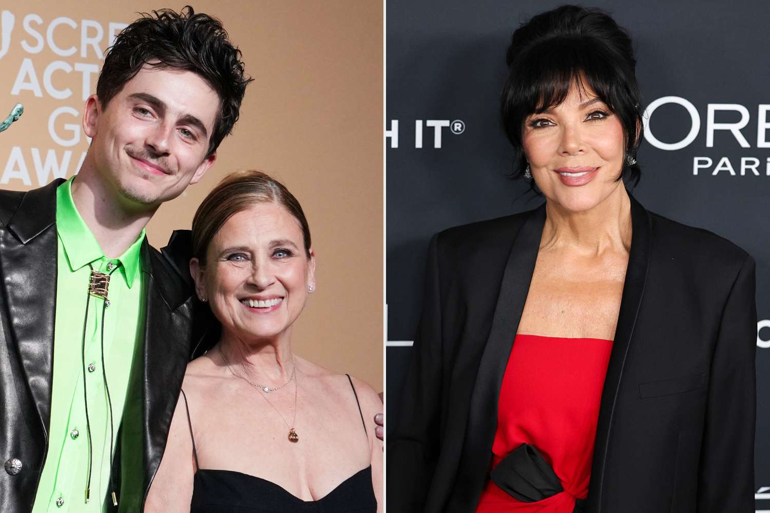 Kris Jenner leaves supportive Instagram comment after Timothée Chalamet Critics Choice win — People.com
