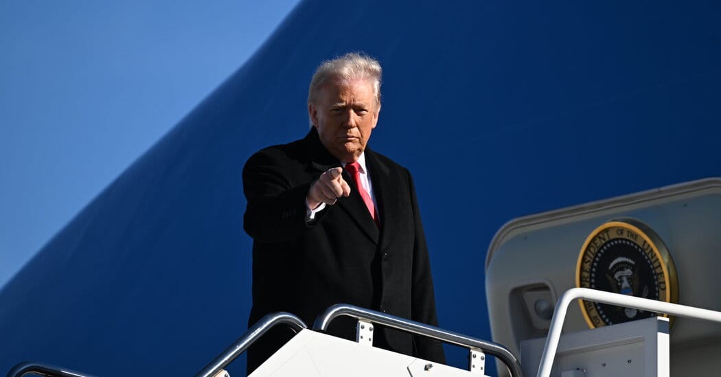 Trump makes bold moves from Venezuela to Iran and presses claim on Greenland — Static01.nyt.com