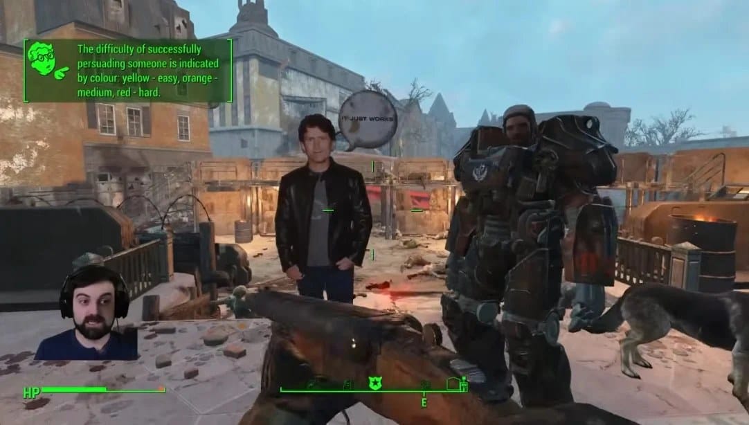 Streamer mods Fallout 4 snail into lethal Todd Howard cardboard cutout — Kotaku.com