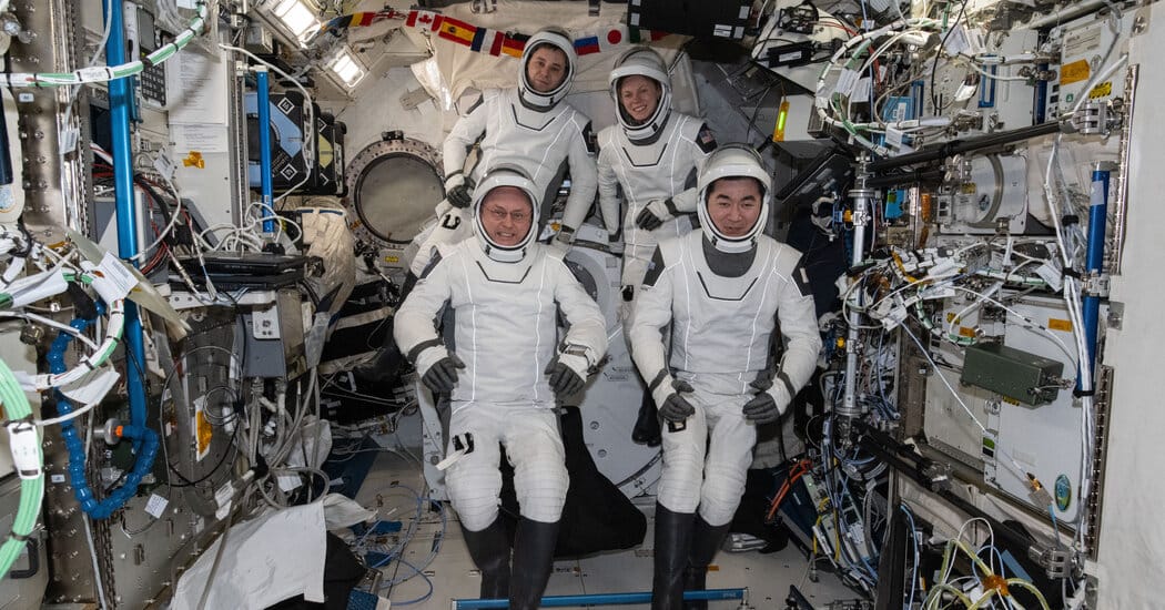 NASA to bring four ISS crew home early in a "controlled medical evacuation" — Static01.nyt.com