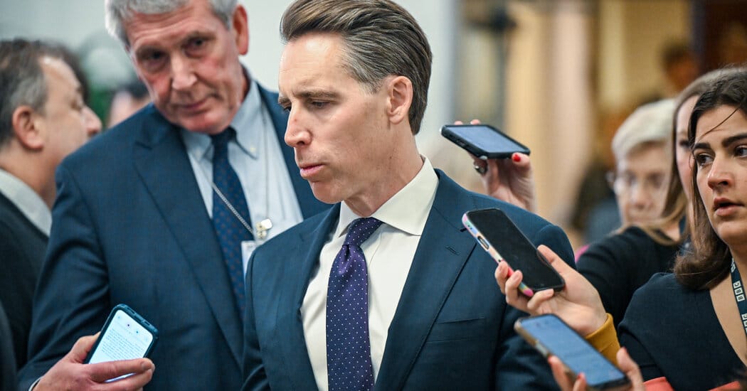 Senate Republicans Press Colleagues to Block War Powers Vote on Venezuela — Static01.nyt.com