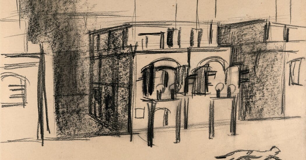 Drawings Brian Stonehouse made after Dachau liberation to be shown in New York — Static01.nyt.com