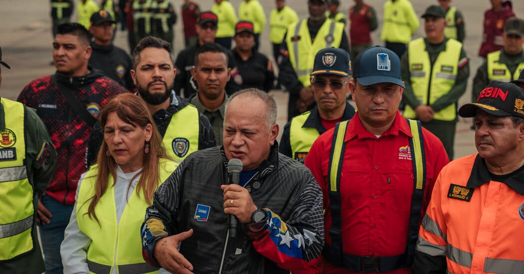 Diosdado Cabello, Venezuela’s Interior Minister, Faces Uneasy Transition — Static01.nyt.com
